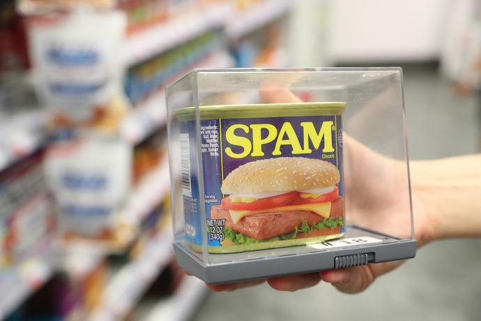 Have you ever tried spam?