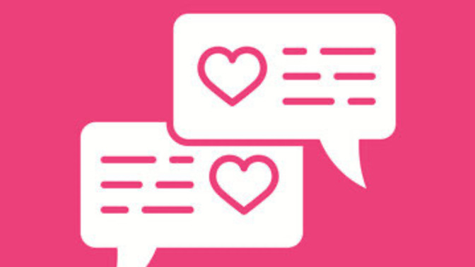 Does a man have romantic feelings for you if he sends you a message with a ❤?