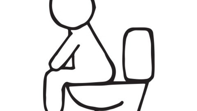 What tends to go through your mind while you are pooping?
