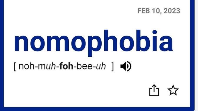 Do you suffer from nomophobia?