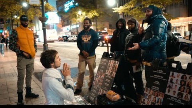 Black man embaresses himself to the world once again?