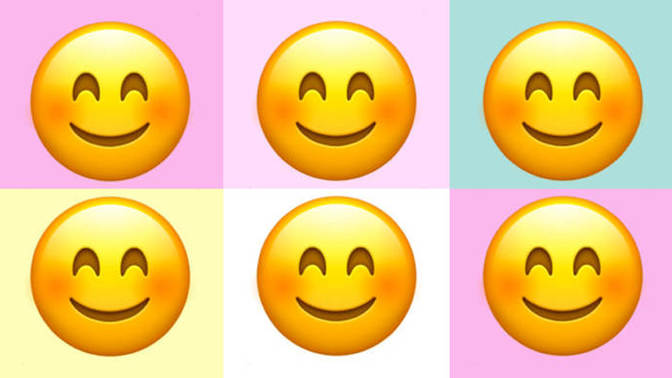 If a guy sends blushing smile emoji is he into me or just friendly?