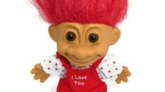 Would you say Happy Valentine's Day to a troll?