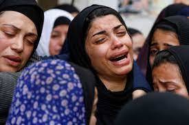 Actually, this woman is not nearly as distraught