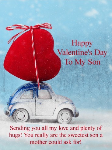 Is it creepy to send family Valentine cards?