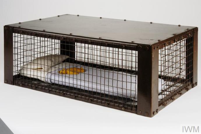What do you think of this bed which swallows you and saves your life in case of an earthquake?