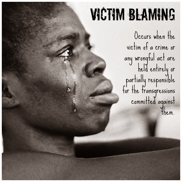 Do you make victims of victims?