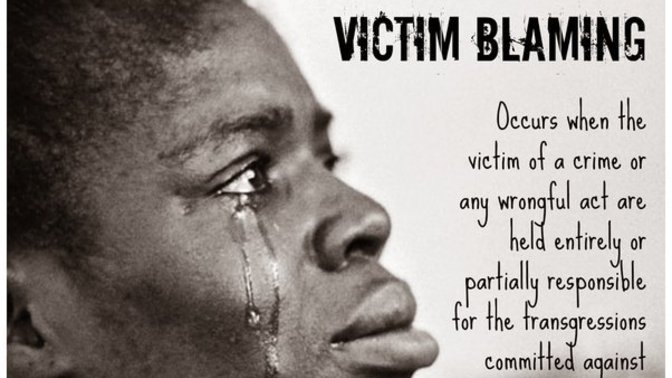Do you make victims of victims?