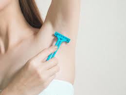 A womans armpits?