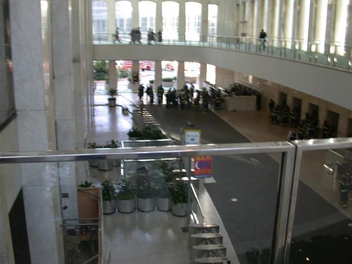 Thoughts on these photographs taken within the World Trade Center during 9/11?