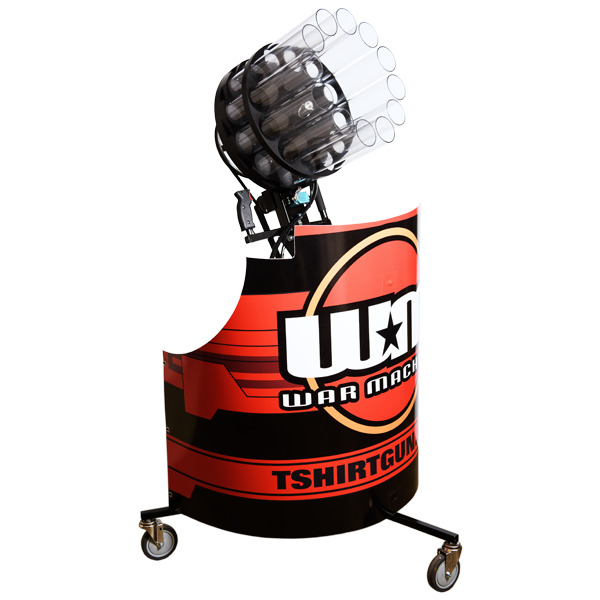 a t-shirt gatling gun