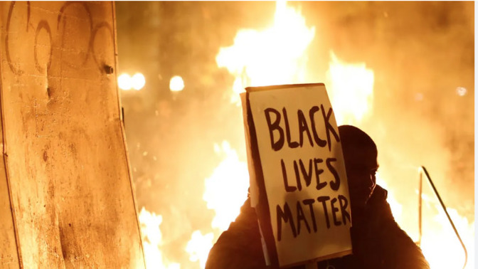 When you hear the phrase "black lives matter" what is the first thing that comes to your mind?