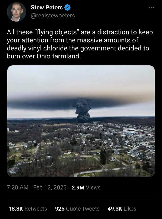 After the train event, is fruit from ohio still okay to eat? Just had some blue berries and found out they were packaged in Cincinnati ohio?