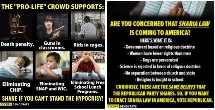 When you hear the word Republican what is the first thing that comes to your mind?