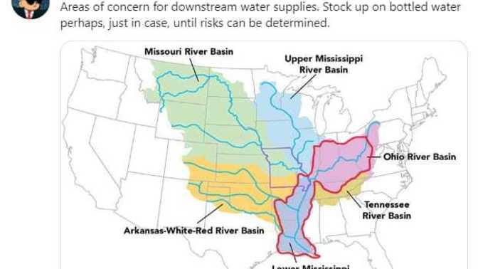 Ohio disaster. Are you prepared for this latest crisis which looks to be more serious than we are being told?