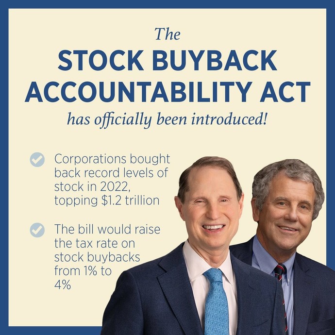 Do you think corporate stock buybacks should be taxed more?