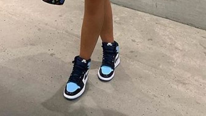 What do you think of pairing sneakers with a dress?