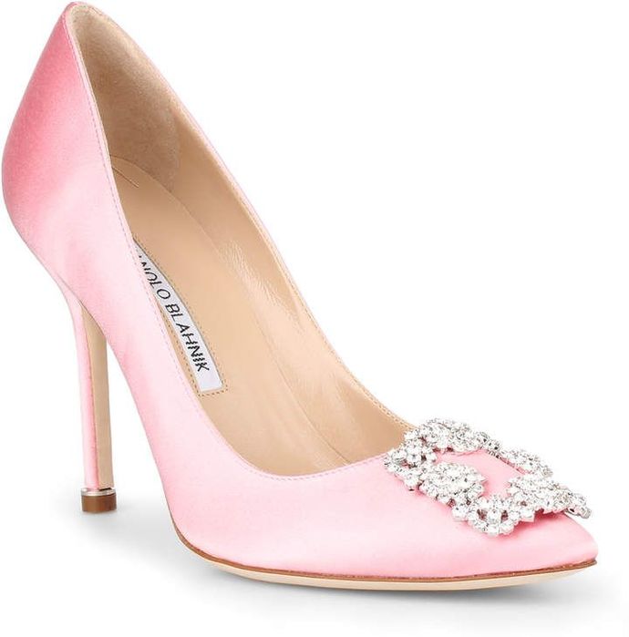 Which one is the best looking pink heels, according to you?