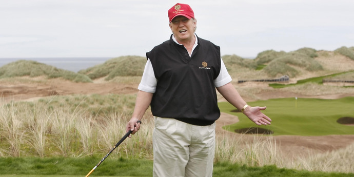 With Nicola Sturgeon resignation - will the petulant child be building more of of golf courses in  Scottland ?
