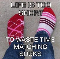 Are mismatched socks as weird as pineapple pizza or socks with sandals?