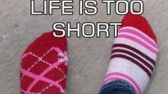 Are mismatched socks as weird as pineapple pizza or socks with sandals?