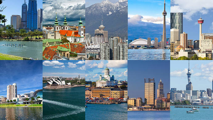 Some random pictures of cities - may have nothing to do with this question