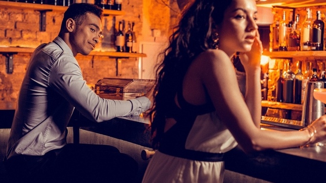 Why would a married guy keep staring at me?