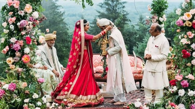 In Hindu religions do men just marry the women to make their family happy?