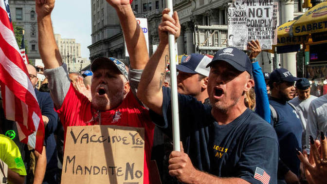 Should the government be allowed to require citizens to receive a medical product if the product’s manufacturer is shielded from legal liability?