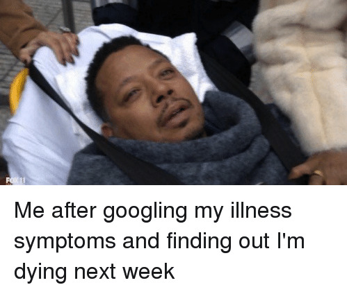 Is it good to Google your symptoms?