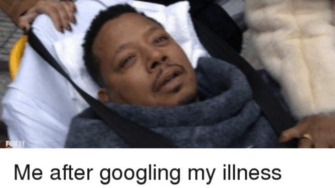 Is it good to Google your symptoms?