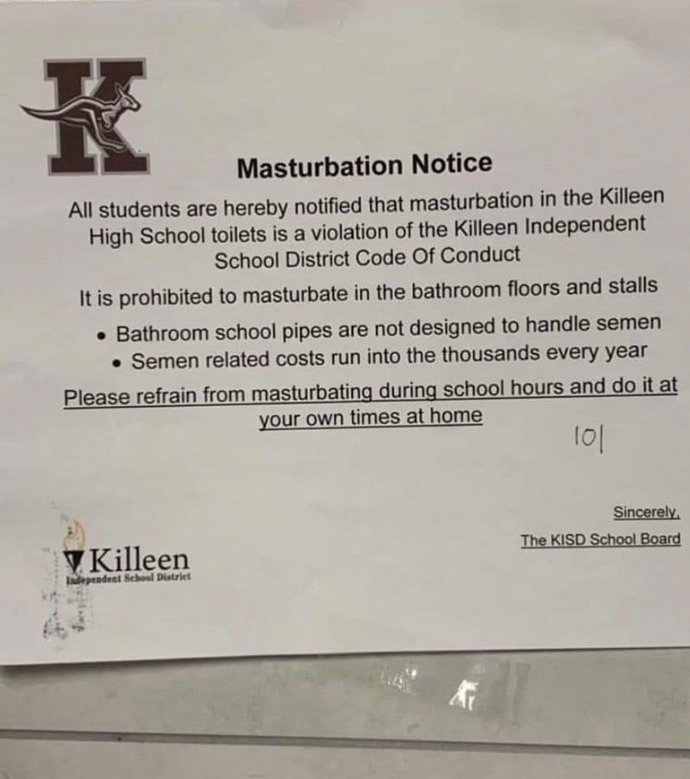 Do you think 🤔 school 🏫 should issue such kind of notice?