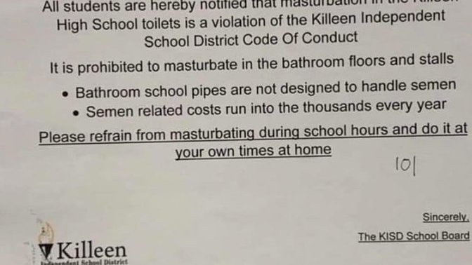 Do you think 🤔 school 🏫 should issue such kind of notice?