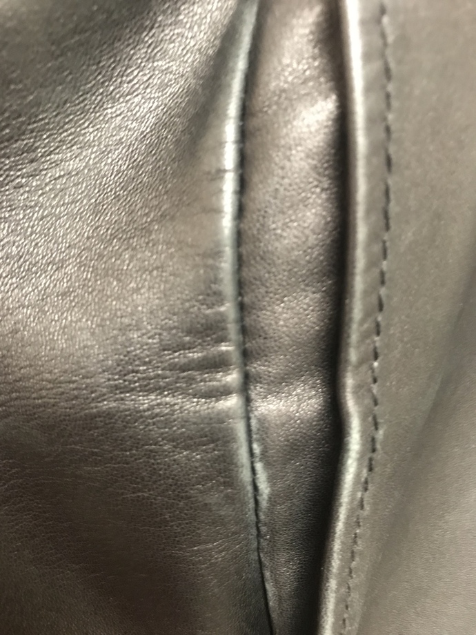 How do I fix these tears/blemishes in my leather jacket?
