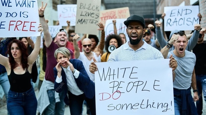 Are white people from today responsible for what white people did in the past like slavery?