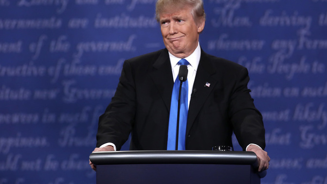 Why should Trump take credit for something he was the cause of it?