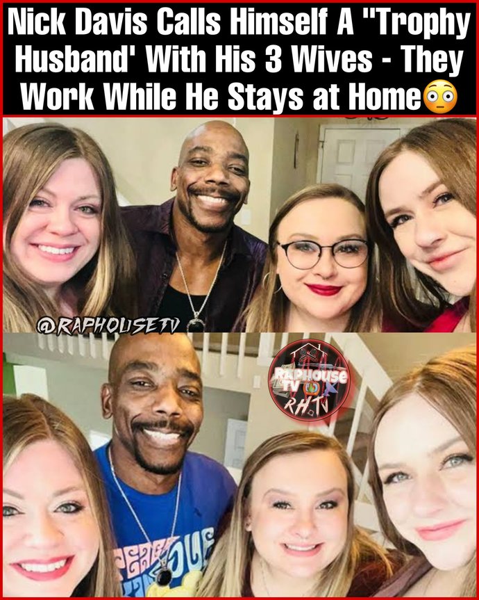 This guy is married to 3 different women all living in the same house? Your thoughts on this guy and 3 women?
