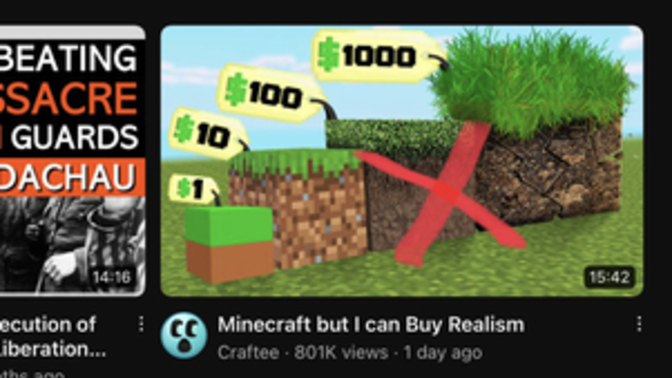 Anyone getting weird YouTube vids in their feeds?