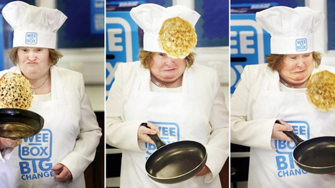 Can you toss a pancake?