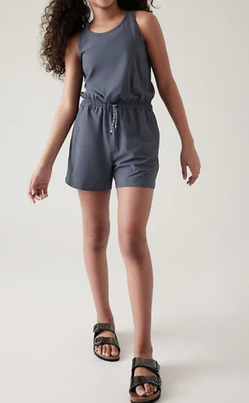 Which of these sporty dresses or rompers would look best for someone whos petite?