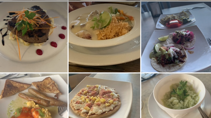 This was some of the food I tried in Mexico, which is your favourite?