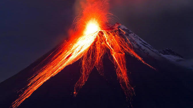 Would you live on a beautiful island if you knew there was an active volcano on it?