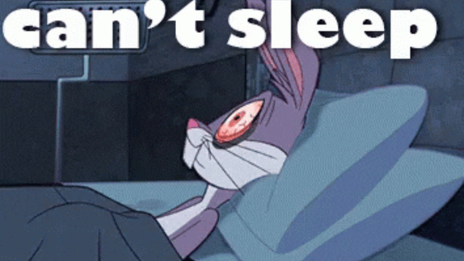 When you have trouble sleeping what do you do?