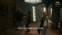 If you saw some dude pass through some metal bars how would you react?