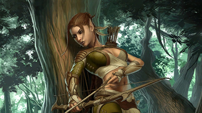 If wood elves actually existed and you met a couple what would you do or say?