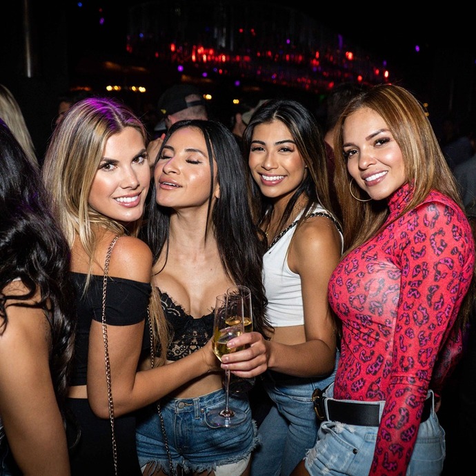 Club/downtown scene