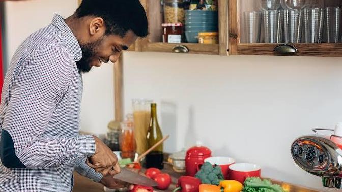 Is it weird that he all of sudden wants to cook and make things?
