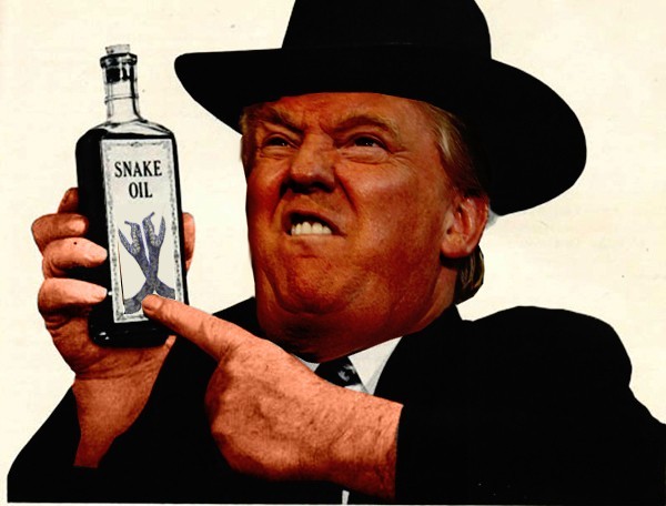 Trump University, Trump Steaks, Trump Wine, Trump University, and now Trump Water - what next will Trump do to get you?