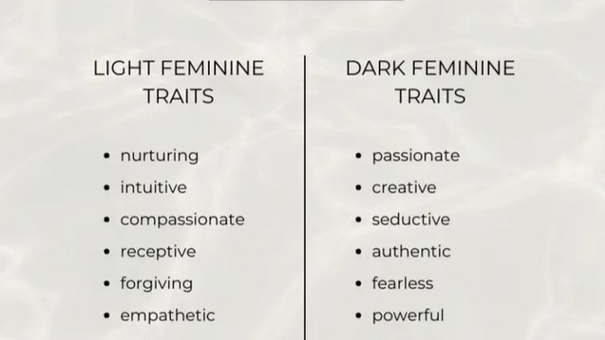 Which type of feminine energy do you find more attractive and why?