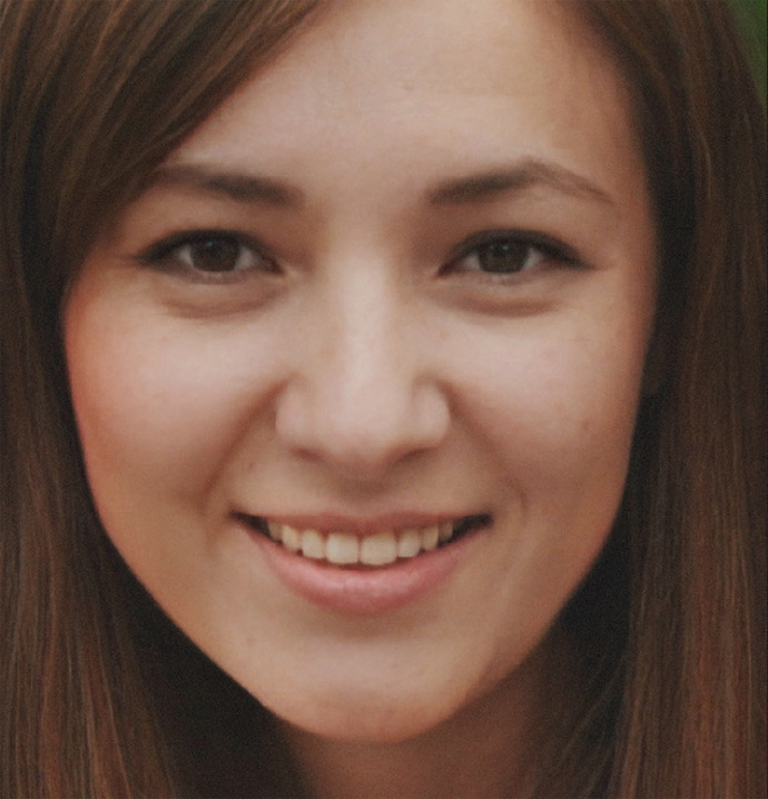 Can you tell this woman has Japanese ancestry?